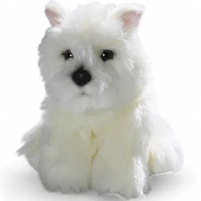 Produktbild von Carl Dick Westie, West Highland Terrier Welpe ca. 22cm 3137 Kuscheltier, Plüschtier, Stofftier