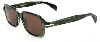 Zdjęcie produktu dla Okulary przeciwsłoneczne dla mężczyzn David Beckham DB 1179/S Green Horn 51/19/145