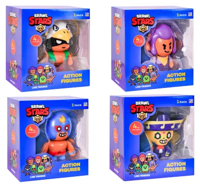 Productafbeelding van Brawl Stars actiefiguur, 16,5 cm (serie 1)