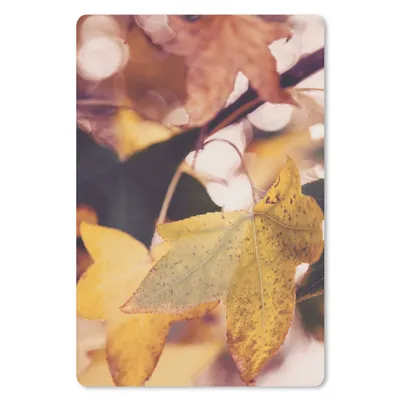Produktbild von MuchoWow® Mauspad Mousepad Blätter - Ahorn - Herbst - Jahreszeiten 40x60 cm - Mousepads - Maus Mat - Pad - Mausunterlage - Schreibtisch Accesoire