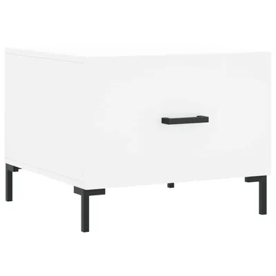 Produktbild von "WINTER SALE"Couchtisch - Wohnzimmer Tisch modern - Weiß 50x50x40 cm Holzwerkstoff - Kaffeetisch NEU6184555