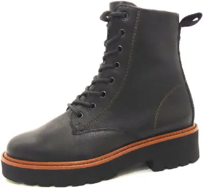 Produktbild von Paul Green 0072-9605-022/schnürstiefelett Damen Stiefelette in Schwarz, Größe 8
