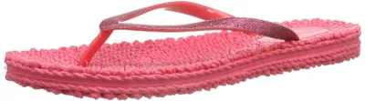 Produktbild von Ilse Jacobsen Damen Glitzer Flip Flop, CHEERFUL01, Größe 37, 306 Hot Pink CHEERF