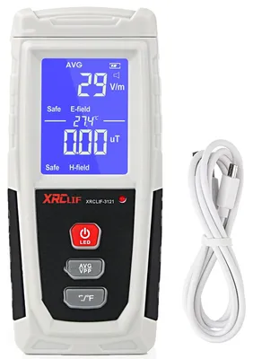 Productafbeelding van Digitale Elektromagnetische Stralingsdetector, Handheld EMF-tester