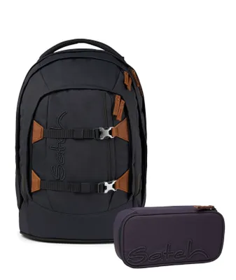 Produktbild von Satch Schulrucksack-Set PACK Nordic Grey 2-teilig, inkl. Mäppchen