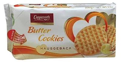 Zdjęcie produktu dla Coppenrath domowe ciasteczka maślane o smaku waniliowym 200g