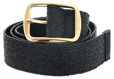 Productafbeelding van Marc O'Polo riem Arina Belt W80 Black zwart