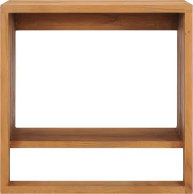 Obrázok produktu pre vidaXL Stojan na uteráky na montáž na stenu 35 × 20 × 35 cm teakové masívne drevo