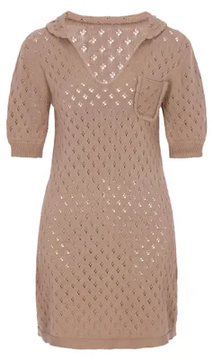 Produktbild von SAPORTA damen kleid - taupe, XL/XXL