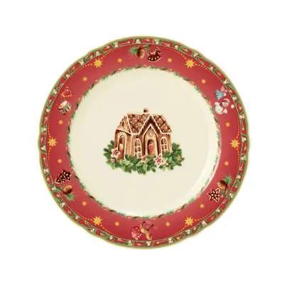 Produktbild von Frühstücksteller rund 20 cm - Seltmann Weiden Marieluise Weihnachtsnostalgie