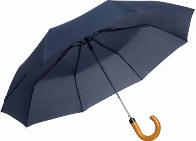Produktbild von Regenschirm Ø101 cm LORD Taschenschirm 0,42 kg Automatik Schirm blau Mini Schirm
