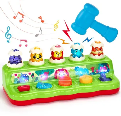 Produktbild von Musikspielzeug Baby mit Licht & Pop-Up Tieren, Motorikspielzeug ab 1 Jahr
