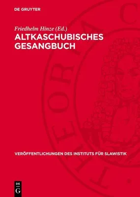 Produktbild von Altkaschubisches Gesangbuch