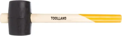 Produktbild von Toolland Gummischlägel, 500 g, ideal zum Verlegen von Fliesen, Naturstein & Porenbeton