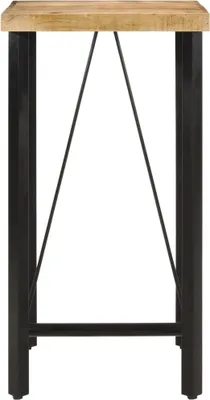 Produktbild von vidaXL Bartisch 55x55x107 cm Massivholz Mango und Eisen
