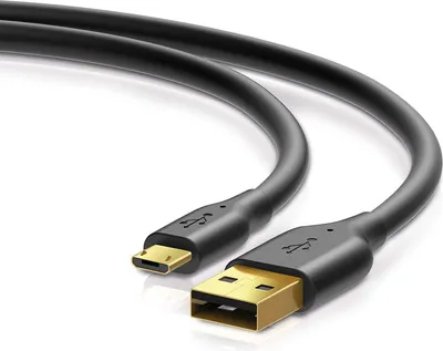 Produktbild von Sentivus U203-300 Pro Series Micro USB Daten-/Ladekabel (Micro USB Stecker auf USB-A Stecker), 3,00m, schwarz