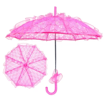 Produktbild von Schirm mit Spitze,Hochzeitsschirm,Sonnenschirm mit Spitze,Brautschirm,Hochzeitsdekoration,Fotobedarf