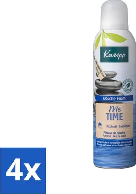 Produktbild von Kneipp - Duschschaum - Me-Time - Patchouli & Sandelholz - 200 ml - Vorteilspack - 4 Stücke