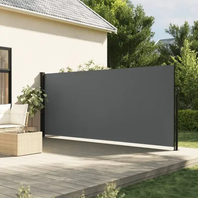 Produktbild von Seitenmarkise Ausziehbar Anthrazit 180x300 cm - Sonnensegel 4004353