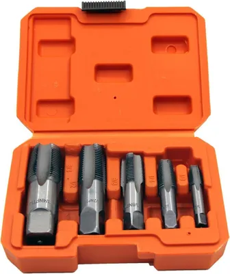 Obrázok produktu pre Omgoods – Súprava 5 závitníkov NPT pre rôzne veľkosti