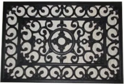 Obrázok produktu pre Home Elements Gumová rohožka černá 40 x 60 cm