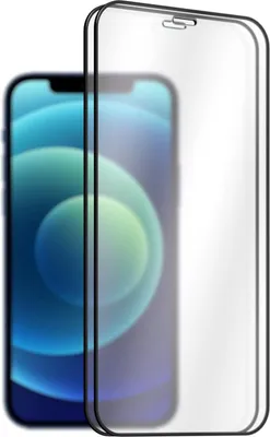 Productafbeelding van AlzaGuard 2.5D glazen beschermfolie voor iPhone 12 Mini, zwart