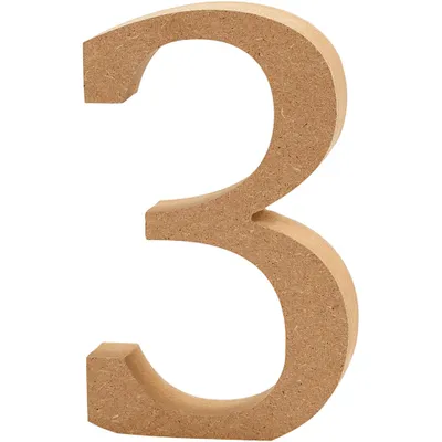 Produktbild von Kreativunternehmen Nummer 3 MDF 13cm, 1.