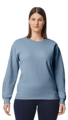Productafbeelding van Gildan - "Softstyle" Pullover, middelzwaar, uni, voor heren/dames, model LT604 (3XL) (steenblauw)