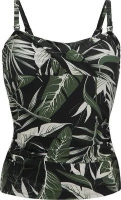 Produktbild von Regatta - "Aceana III" Tankini-Oberteil für Damen RG12910 (36 DE) (Grün/Weiß/Schwarz)