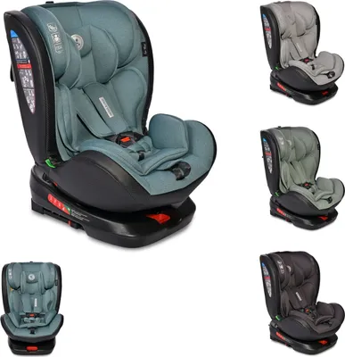 Produktbild von Lorelli i-Size Kindersitz Nebula (40-150cm) Isofix, 360° drehbar, verstellbar grün