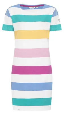 Produktbild von Lazy Jacks - T-Shirt-Kleid für Damen LJ492 (42 DE) (Bunt)