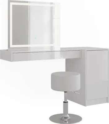 Obrázok produktu pre Toaletný stolík Vicco Sherry biely 100 cm 5 častí, Model 59566