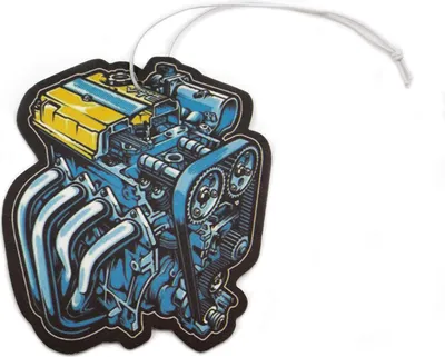 Produktbild von Lufterfrischer Duftbaum für Auto Tuning Zubehör Autoduft Wunderbaum Duft Neuwagen Innenraum 129 Motor2