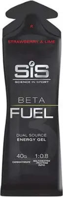 A single energy gel packet.