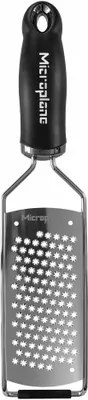 Obrázok produktu pre Microplane 45009, Ploché strúhadlo, Čierna, Nerezová oceľ, Nerezová oceľ, Pútko na zavesenie, 1 kusov