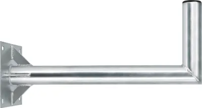 Produktbild von PremiumX 60cm Wandhalter Stahl Ø 60mm SAT Wand Halterung mit Verstrebung