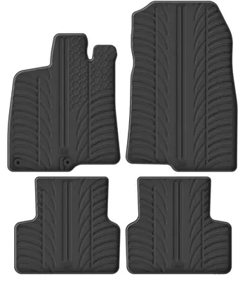 Produktbild von Gledring Fußmatte Gummi passend für PEUGEOT 3008 III (P64) Vorne Hinten
