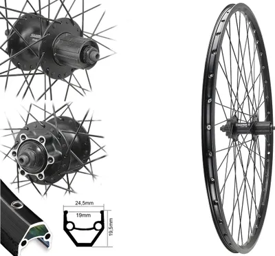 Produktbild von Hinterrad Disc 28" - 29" Shimano 7,-8,-9,-10 fach 6 Loch Scheibenbremse Laufrad 19-622
