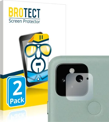 Produktbild von 2x Für Google Pixel 5 (NUR Kameraschutz) Schutzfolie BROTECT Displayschutz Display Schutz Folie Klar Transparent