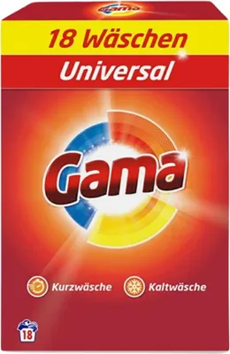Produktbild von Gama Waschpulver 1,04 kg Universal