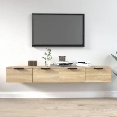 Obrázek produktu pro vidaXL Nástěnné skříňky 2 ks Sonoma dub 68x30x20 cm výrobek z odvozeného dřeva