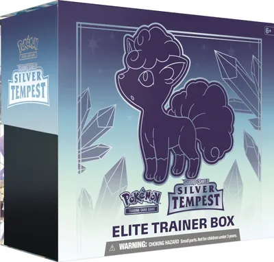 Produktbild von Pokémon Sword & Shield Silver Tempest - Elite Trainer Box - englisch