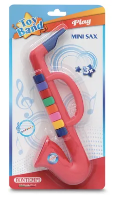 Obrázek produktu pro Bontempi Mini Sax, Hudební nástroj - hračka, Saxofon, 3 rok/roky, Vícebarevný