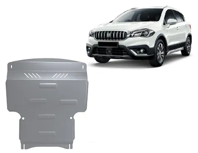 Image de Protection anti-encastrement en aluminium pour moteur Suzuki SX4