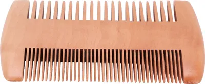 Produktbild von Bartkamm aus Holz, Schnurrbartkamm, Bartpflegekamm, doppelseitiger antistatischer Kamm