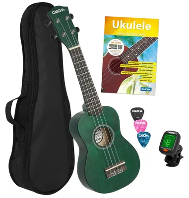 Produktbild von Cascha HH 3972 EN Green Sopran Ukulele