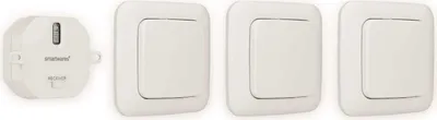 Immagine prodotto di Smartwares set di interruttori per camera da letto 8x8x1,7 cm Bianco