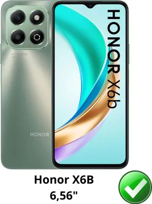 Image de Housse pour Honor X6b avec 2 films de protection d'écran en verre trempé Phonillico®