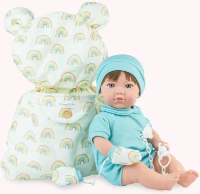 Zdjęcie produktu dla Lalka hiszpańska Teo Nana ze śpiworkiem 45cm
