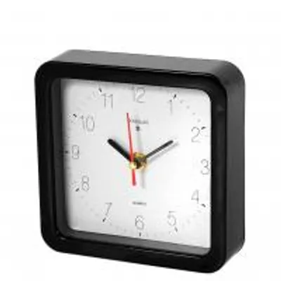 Immagine prodotto di Orologio Parete Quadro Nero  Cm15